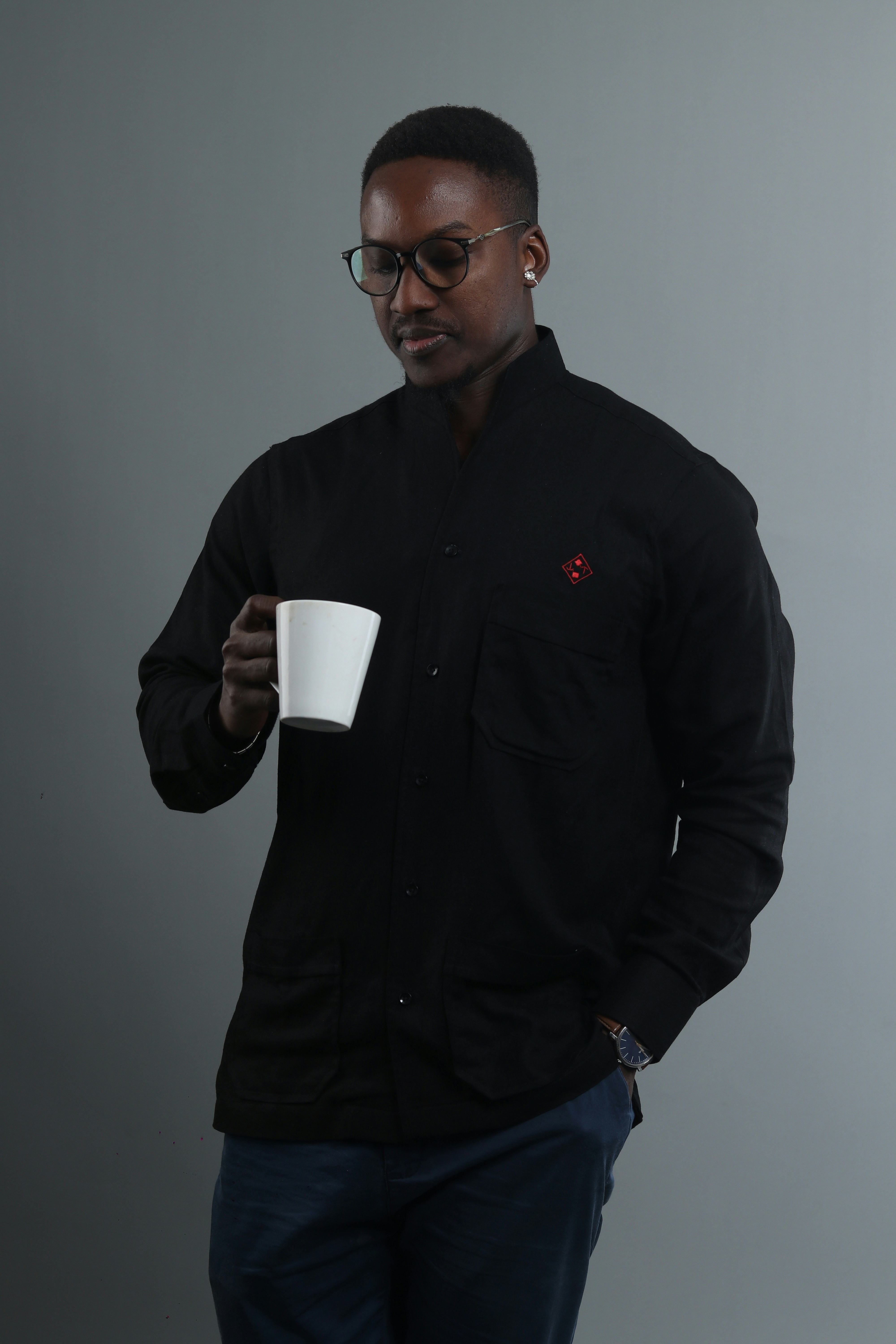 Chinese Collar Shirt